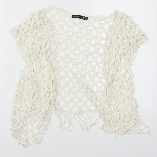 Atmosphere Womens White   Cardigan Jumper Size M