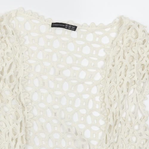 Atmosphere Womens White   Cardigan Jumper Size M