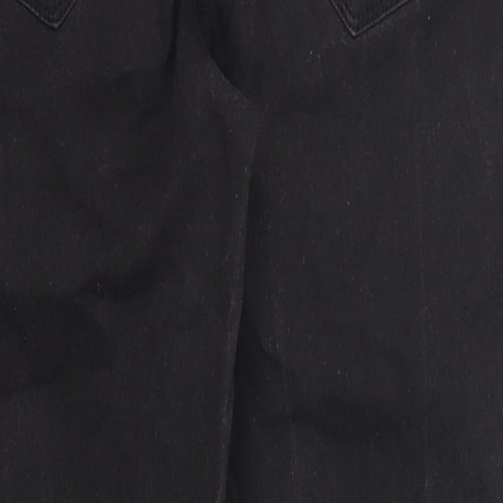 Denim Co Womens Black  Denim Jegging Jeans Size 12 L25 in