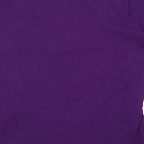 Bonmarché Womens Purple   Basic T-Shirt Size L