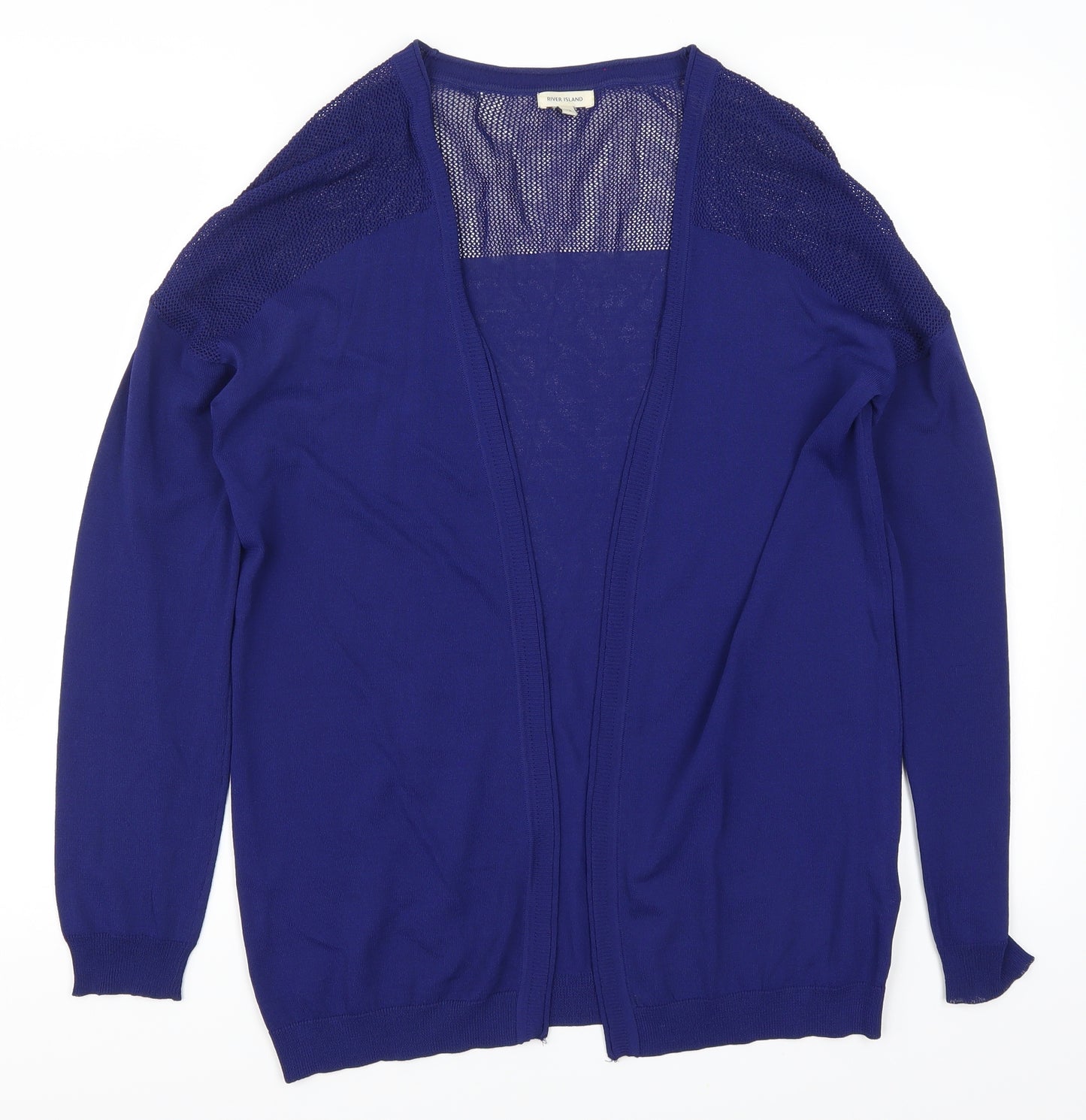 River Island Womens Blue   Cardigan Jumper Size 12