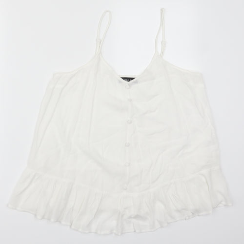 Cameo Rose Womens White   Basic Tank Size 10