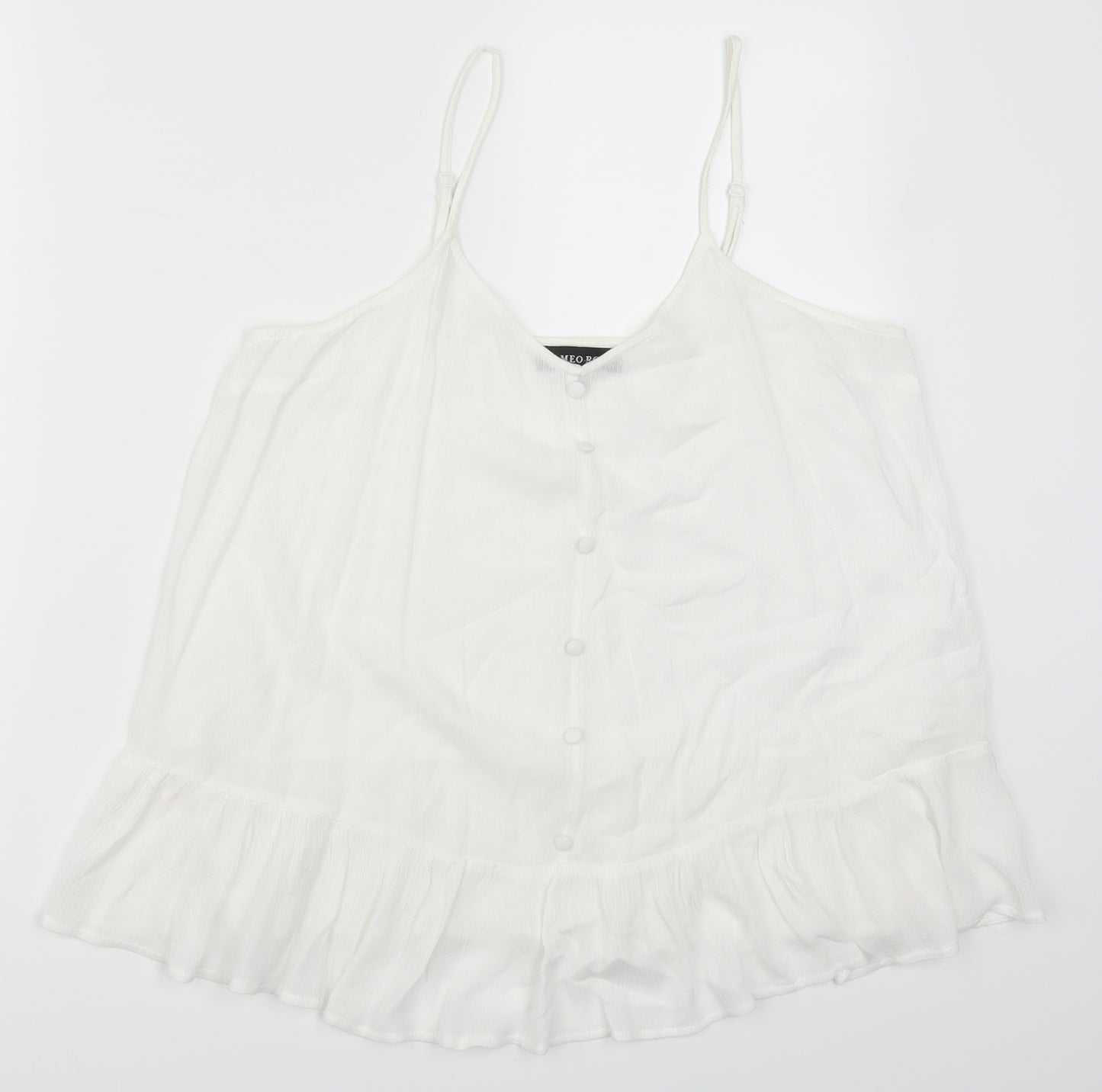 Cameo Rose Womens White   Basic Tank Size 10
