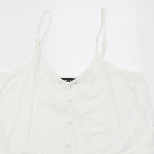 Cameo Rose Womens White   Basic Tank Size 10