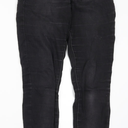 George Womens Black  Denim Jegging Jeans Size 8 L28.5 in