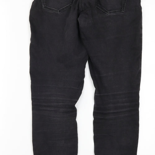 George Womens Black  Denim Jegging Jeans Size 8 L28.5 in