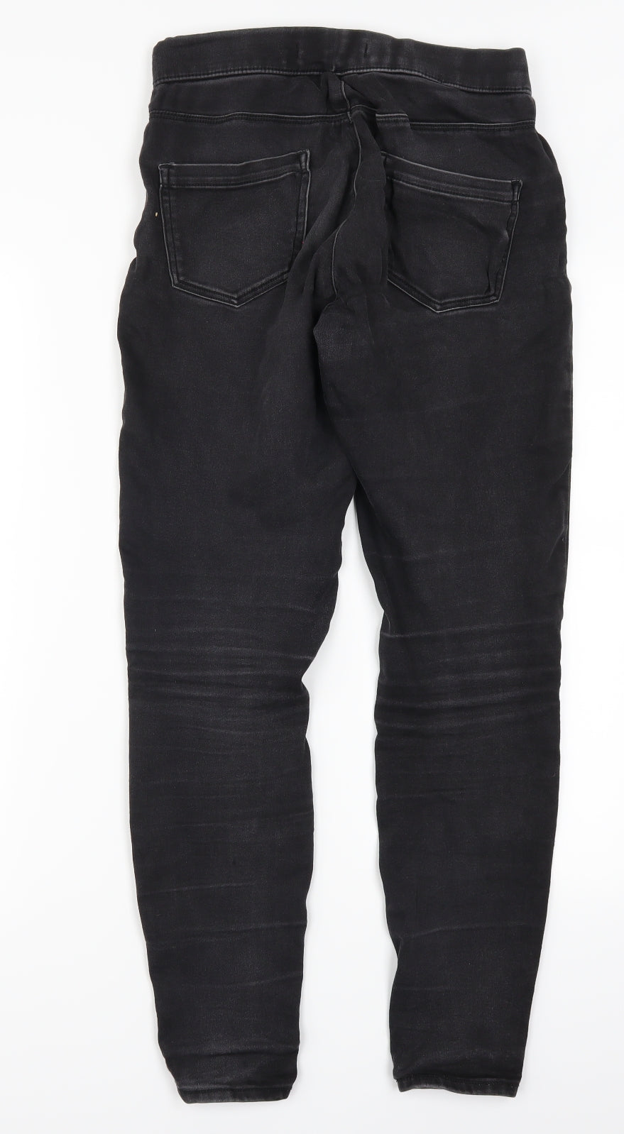 George Womens Black  Denim Jegging Jeans Size 8 L28.5 in