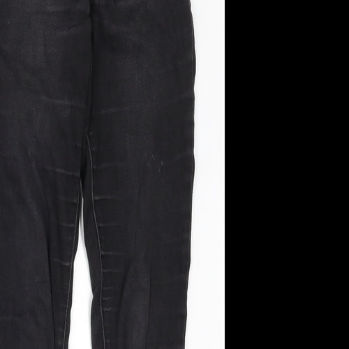 George Womens Black  Denim Jegging Jeans Size 8 L28.5 in