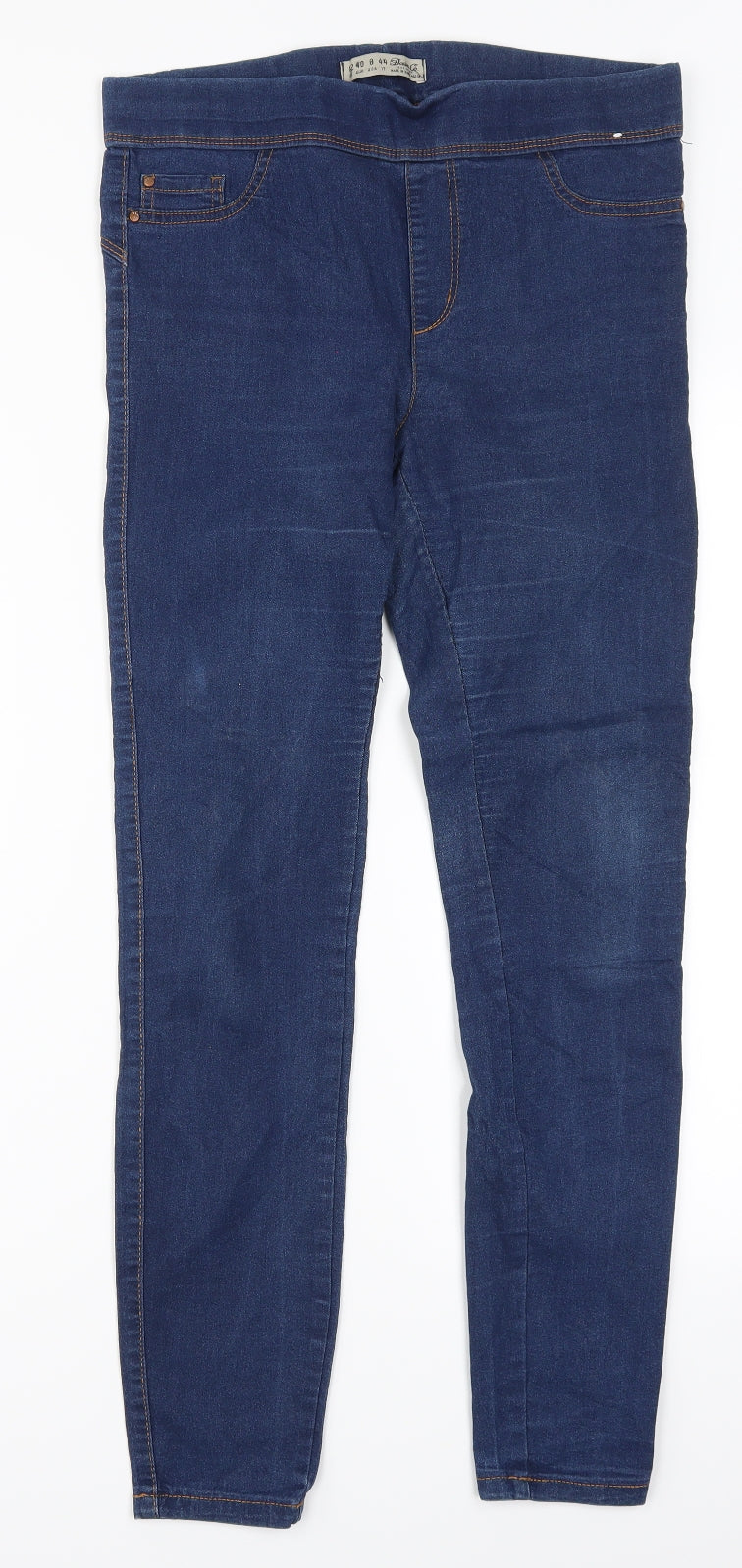 Denim Co Womens Blue  Denim Jegging Jeans Size 12 L27 in