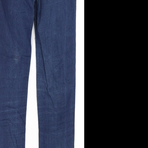 Denim Co Womens Blue  Denim Jegging Jeans Size 12 L27 in