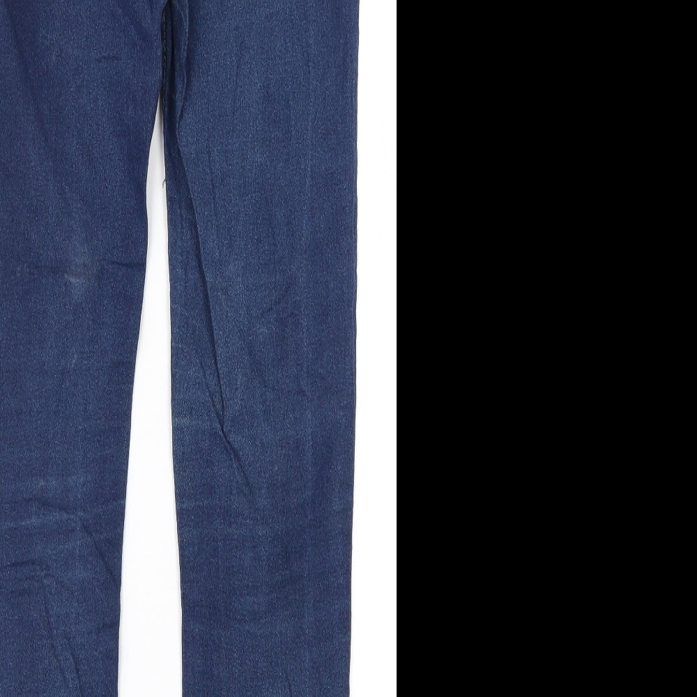 Denim Co Womens Blue  Denim Jegging Jeans Size 12 L27 in