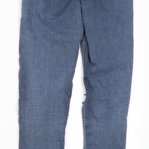 Topshop Womens Blue  Denim Skinny Jeans Size 25 in L26 in