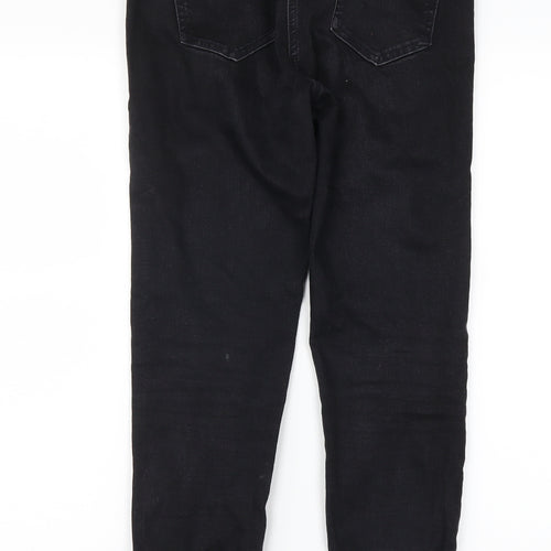 Very Womens Black  Denim Skinny Jeans Size 10 L26.5 in