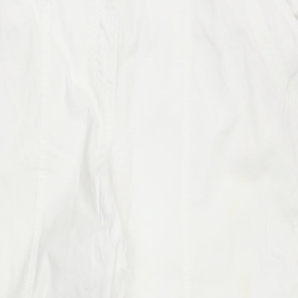 Bonmarché Womens White   Trousers  Size 18 L26 in