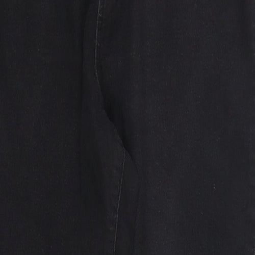 Denim Co Womens Black  Denim Skinny Jeans Size 14 L27 in