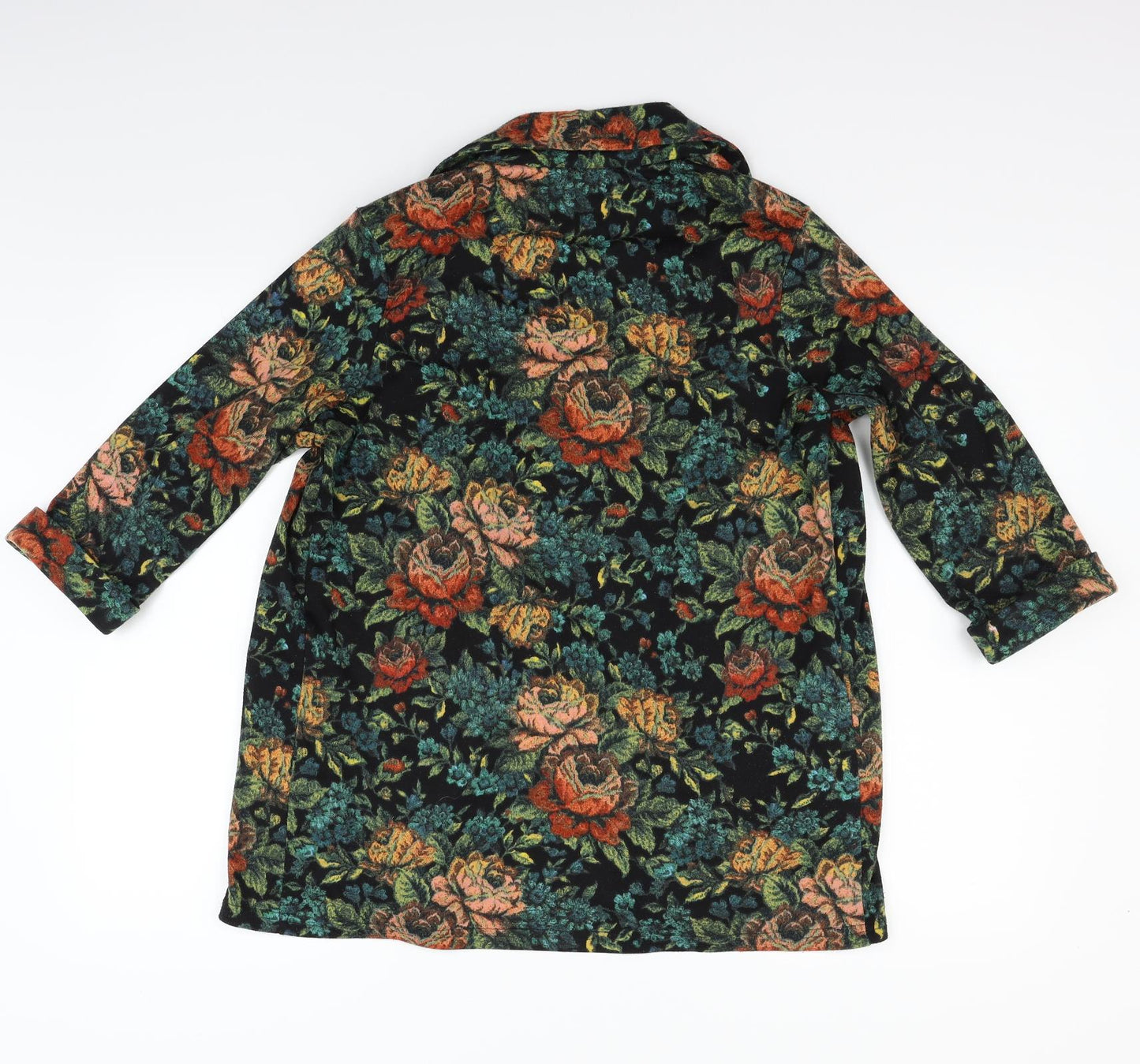 River Island Womens Green Floral  Jacket Blazer Size 10