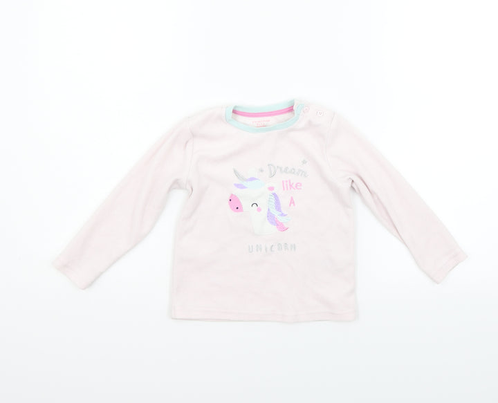 Primark Boys Pink   Pullover Jumper Size 24 Months