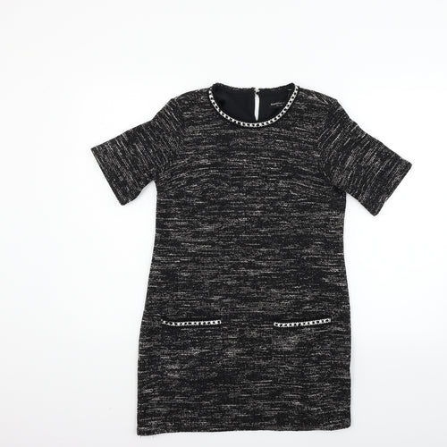 Dorothy Perkins Womens Black   Fit & Flare  Size 8