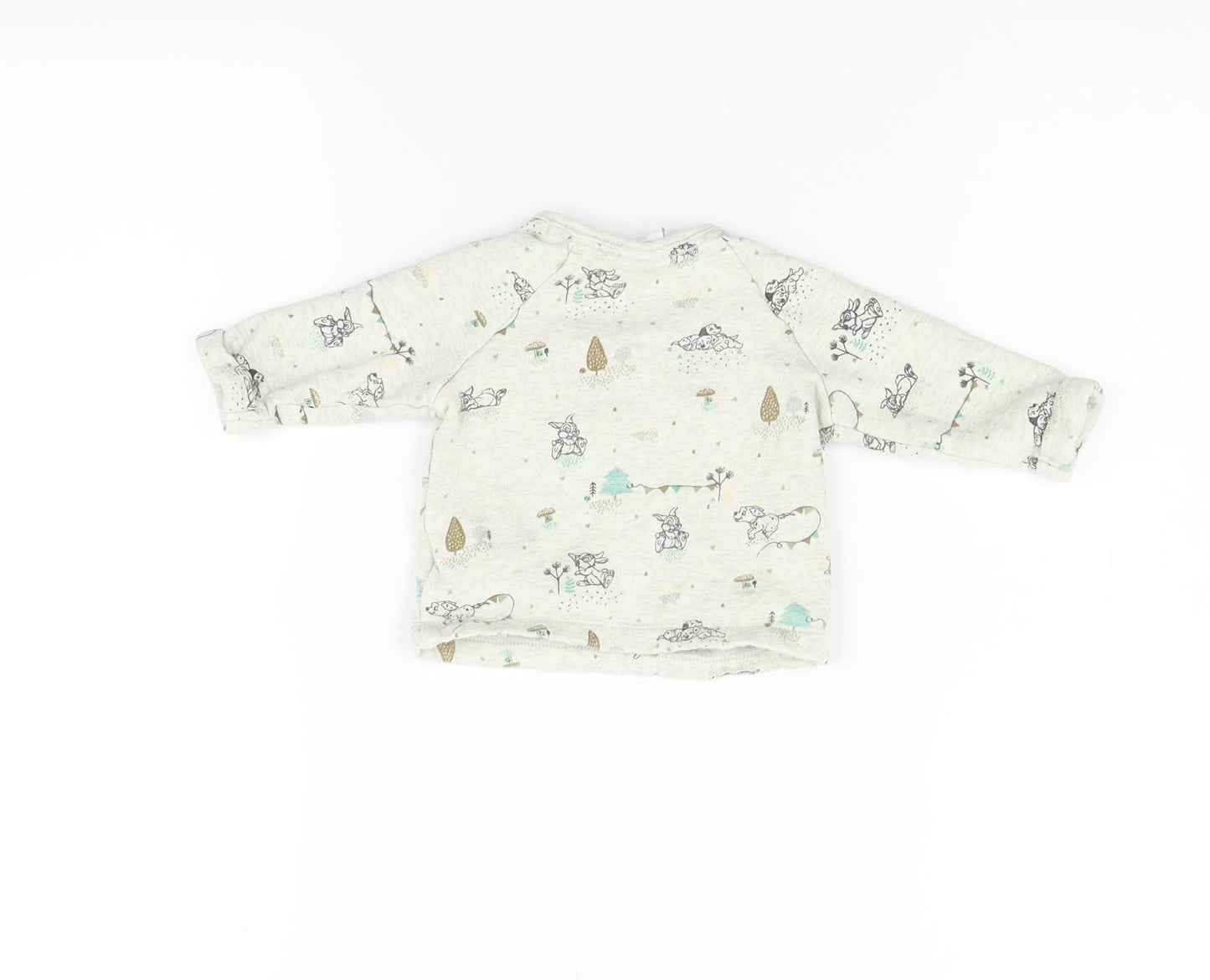 Disney Boys Grey   Pullover Jumper Size 0-3 Months