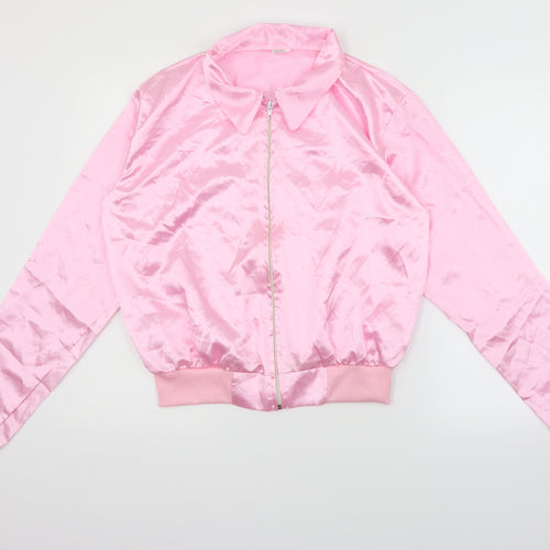 Preworn Girls Pink   Jacket Coat One Size