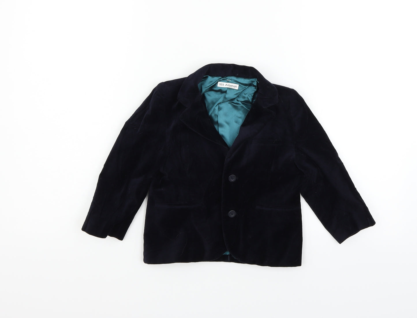 Autograph Boys Blue   Jacket Blazer Size 3-4 Years