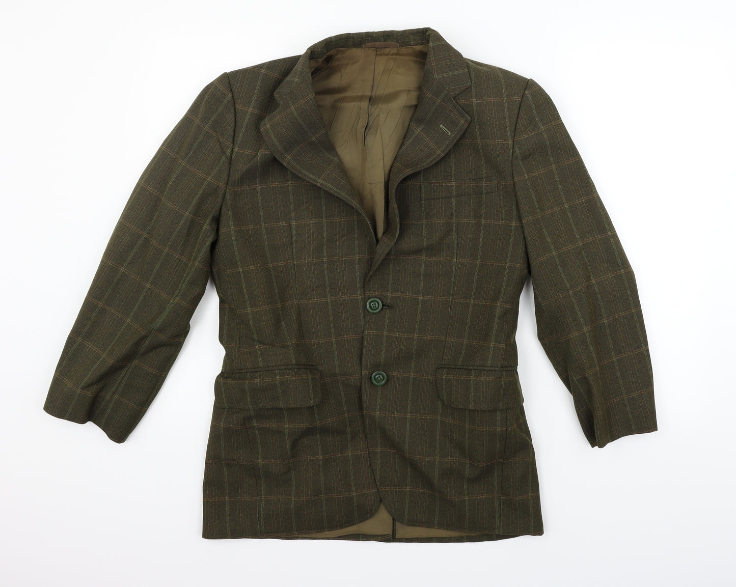 Preworn Womens Green   Jacket Coat Size M