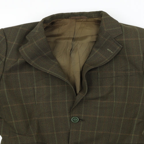 Preworn Womens Green   Jacket Coat Size M