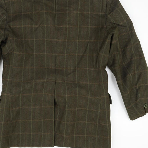 Preworn Womens Green   Jacket Coat Size M