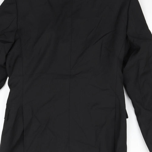 Marks and Spencer Mens Black   Jacket Coat Size 36