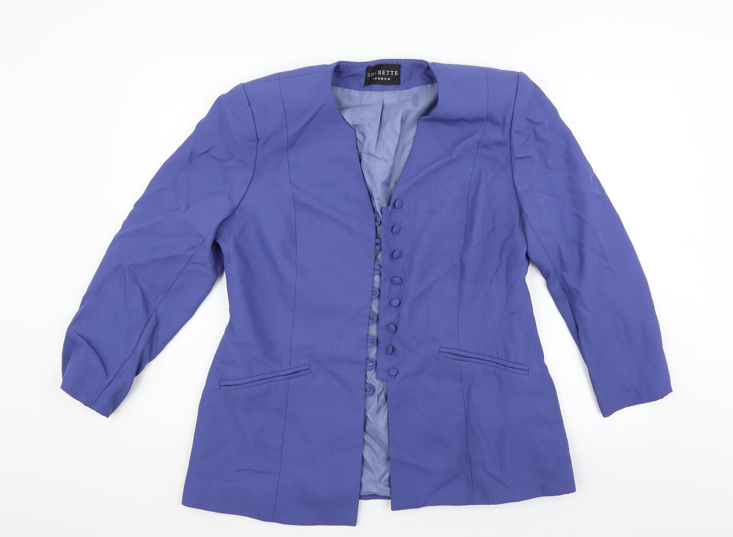 shubette Womens Blue   Jacket Coat Size 16