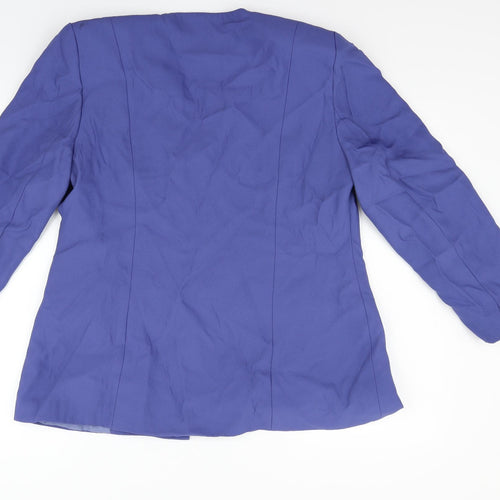 shubette Womens Blue   Jacket Coat Size 16