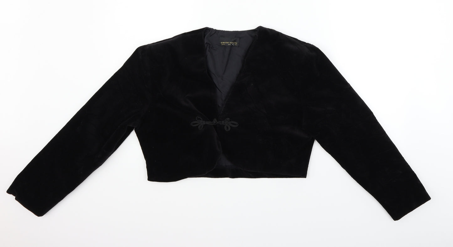 Dorothy Perkins Womens Black   Jacket Blazer Size 16