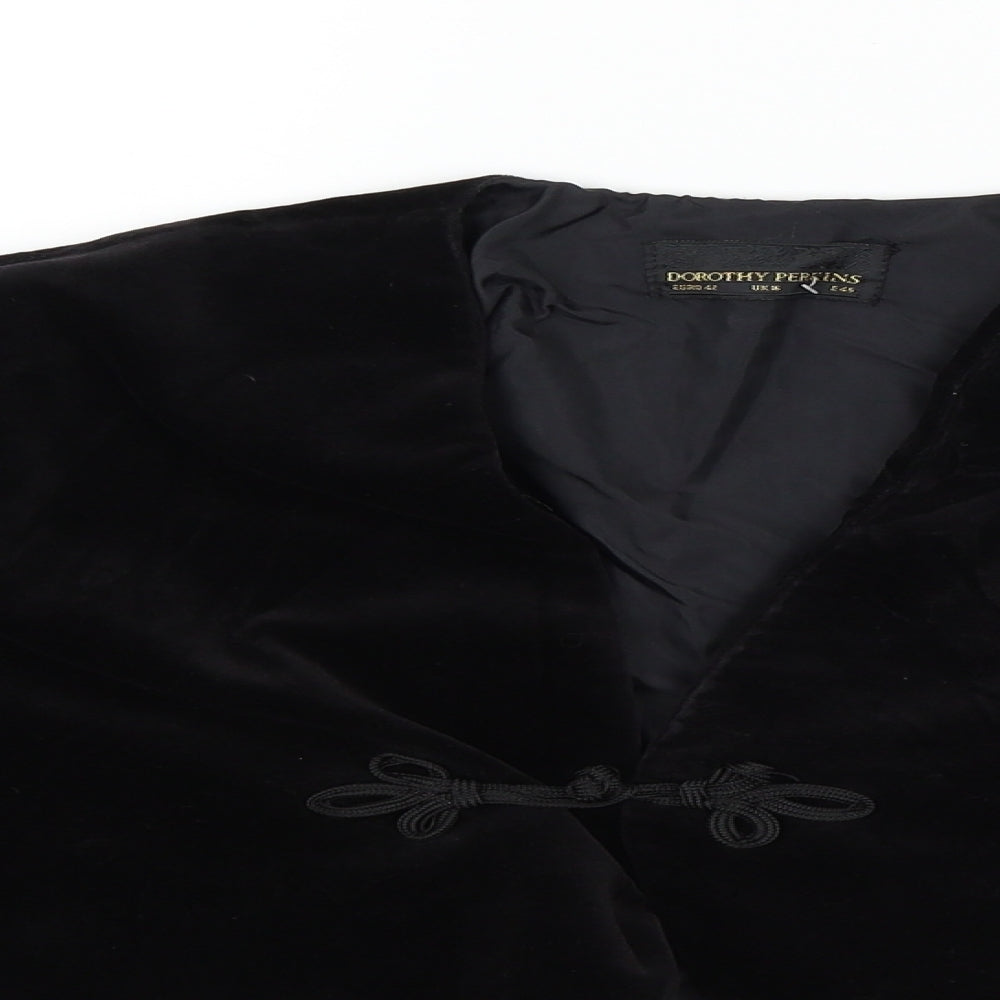 Dorothy Perkins Womens Black   Jacket Blazer Size 16