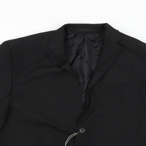 Onfire  Mens Black   Jacket Coat Size 42