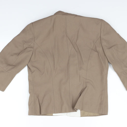 Roman Womens Beige   Jacket Blazer Size 12