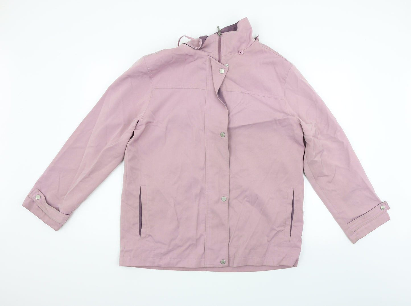 EWM Womens Purple   Jacket Coat Size 14