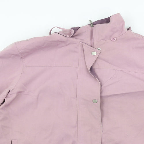 EWM Womens Purple   Jacket Coat Size 14