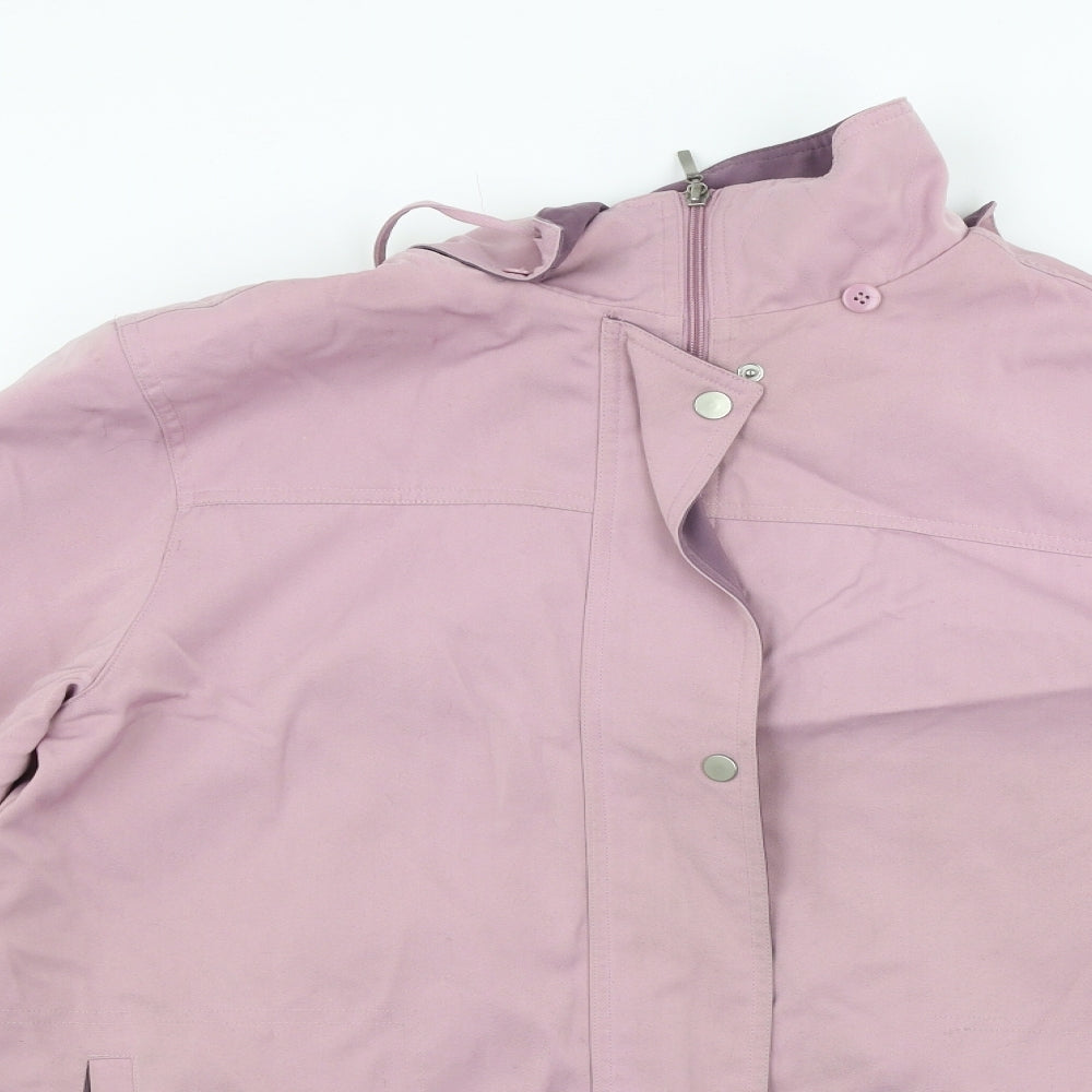 EWM Womens Purple   Jacket Coat Size 14