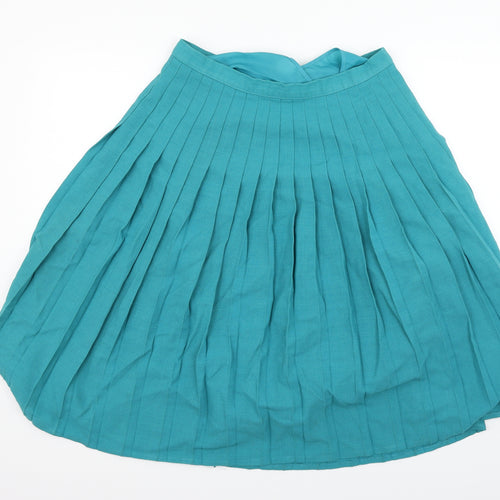 ast michaels Womens Green   Flare Skirt Size 32