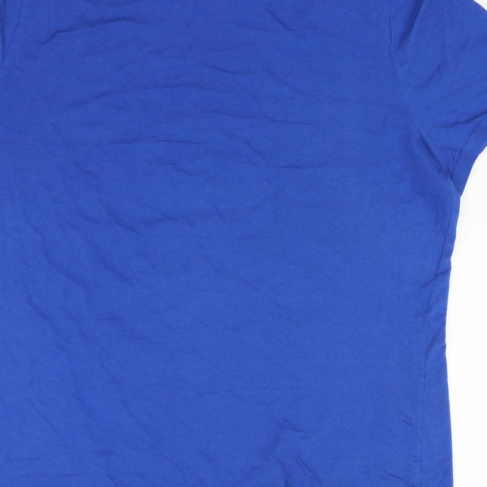 Disney Mens Blue    T-Shirt Size L  - Grumpy