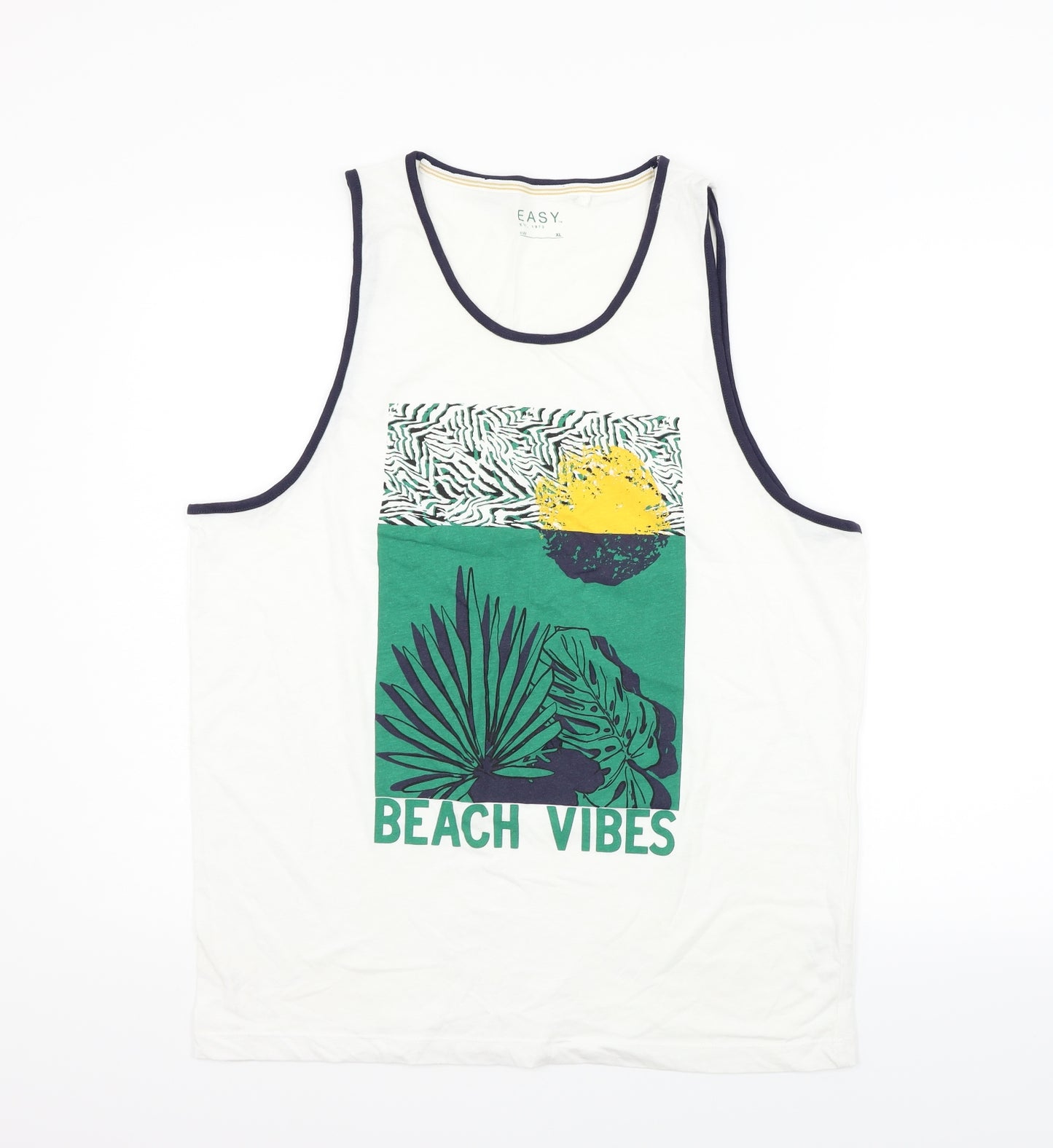 Matalan Mens White    T-Shirt Size XL