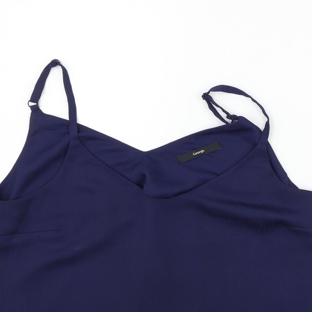 George Womens Blue   Basic Tank Size 12
