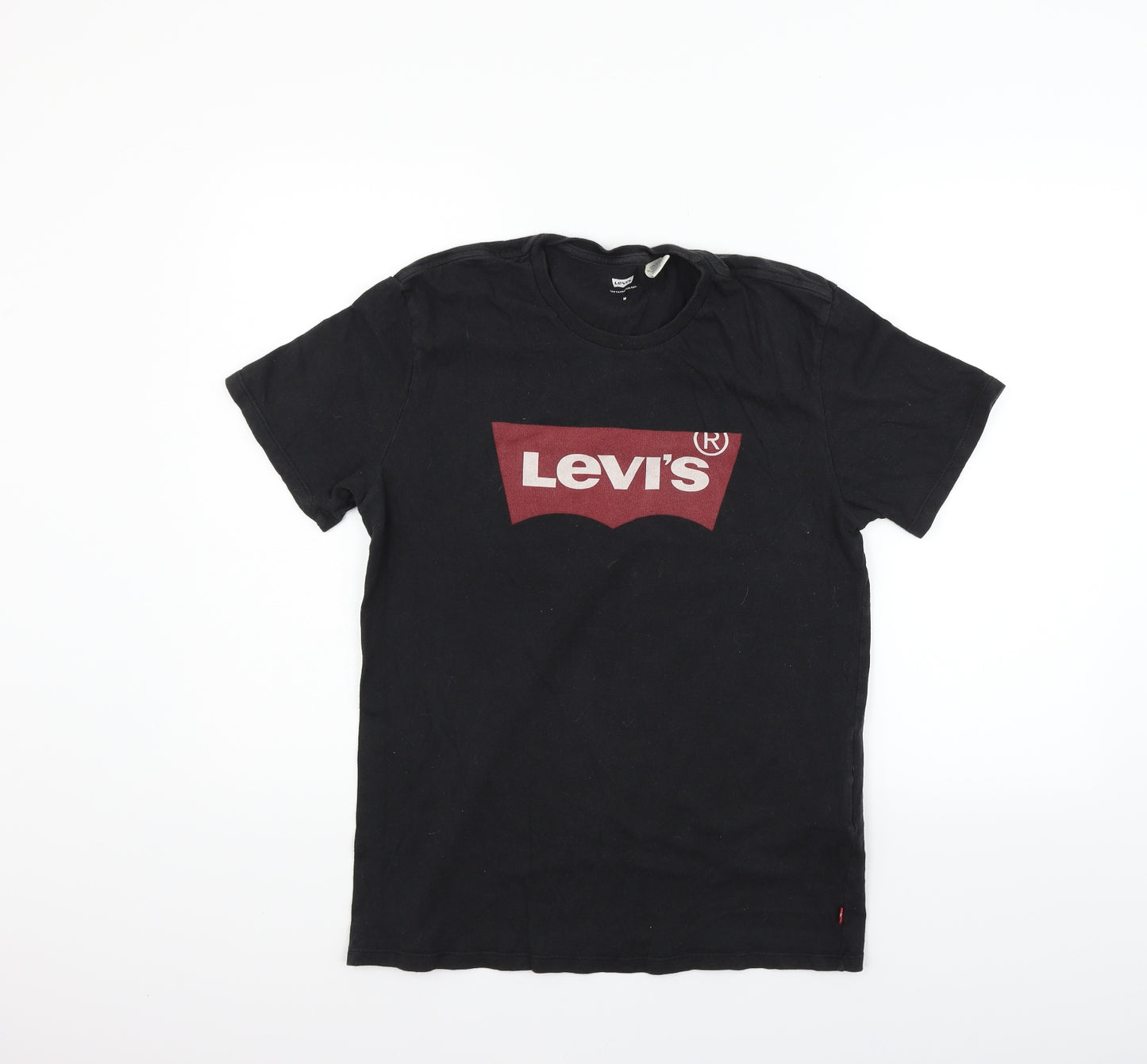 LEVIS Mens Grey Houndstooth   T-Shirt Size M