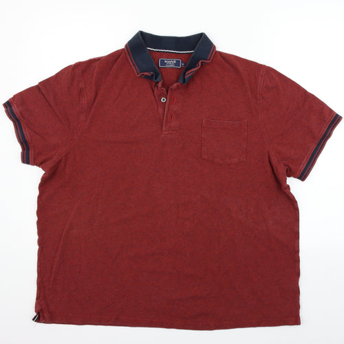 Classics Mens Red    Polo Size XL