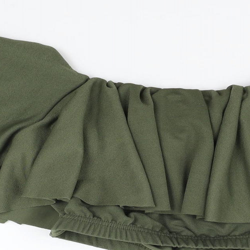 CAMERO ROSE Womens Green   Basic Blouse Size 12