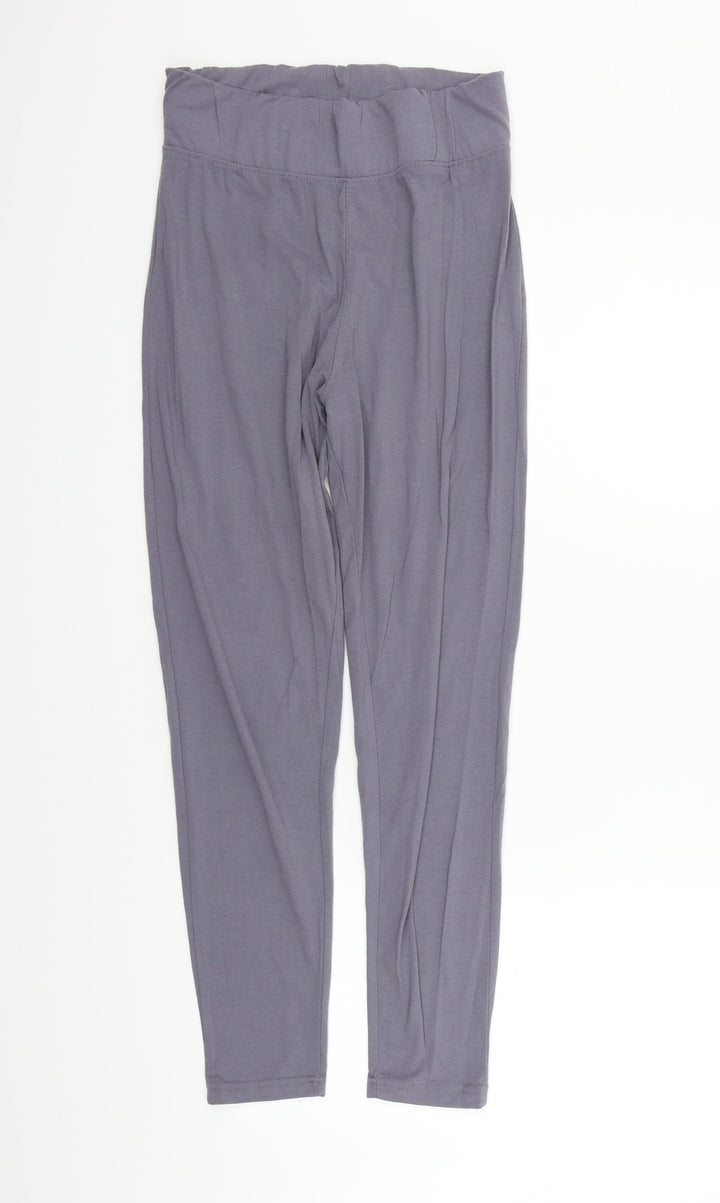Missguided Womens Purple Trousers Size 12 L26 in