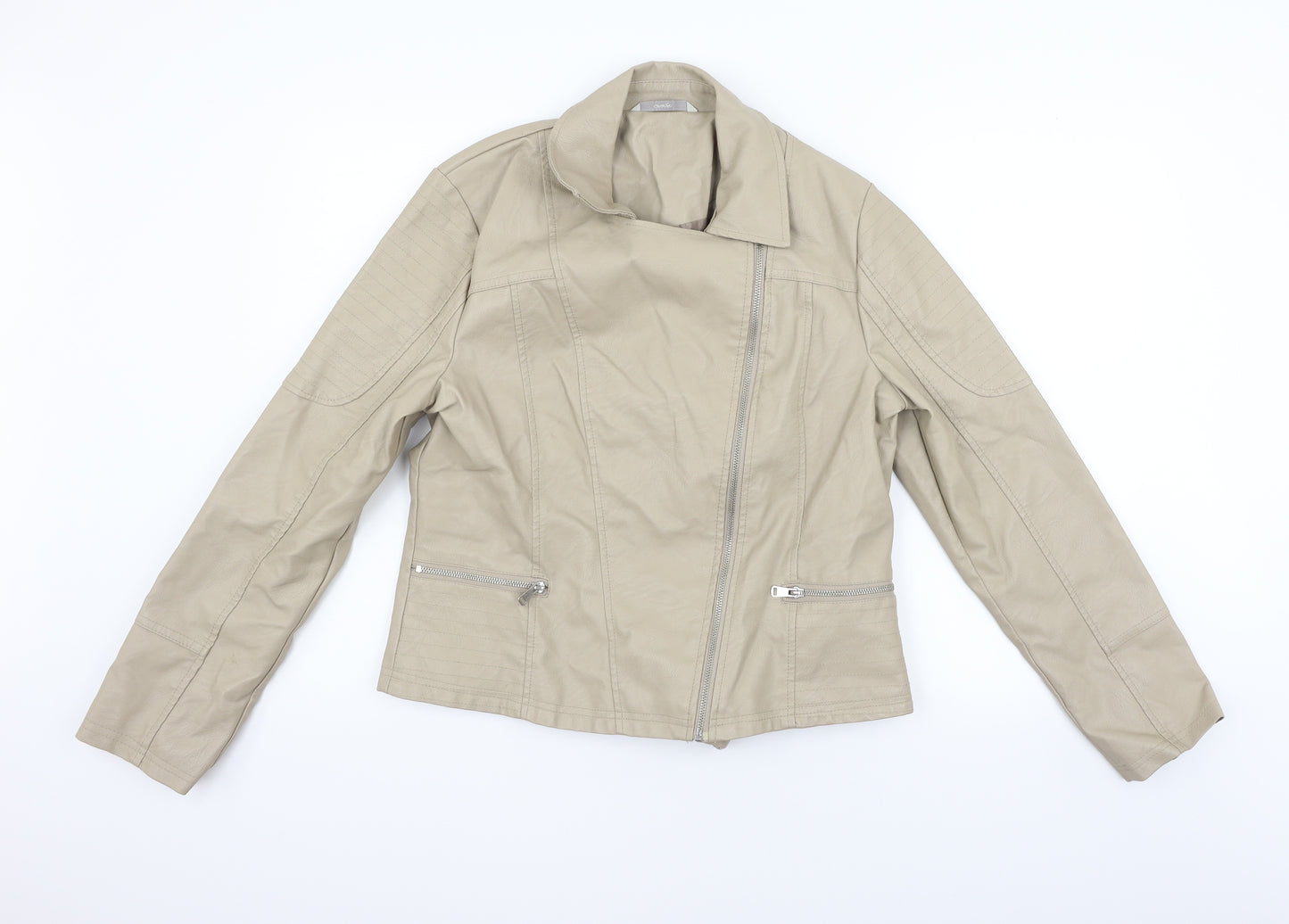 George Womens Beige   Jacket  Size 14
