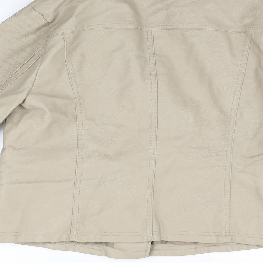 George Womens Beige   Jacket  Size 14