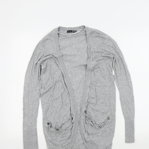 Primark Womens Grey   Cardigan Jumper Size 10