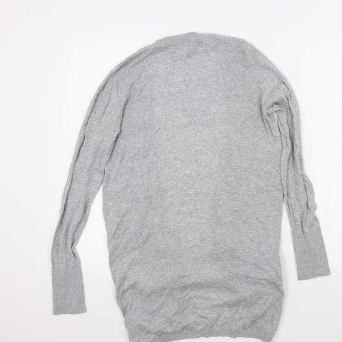 Primark Womens Grey   Cardigan Jumper Size 10